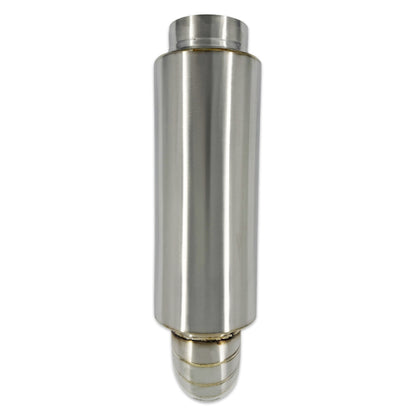 BLOX Racing 3.5in Street Muffler With Turndown Tip