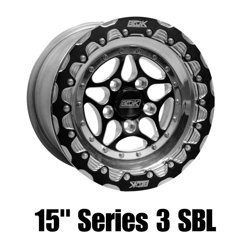Belak Wheels Belak 15x9 / 6in BS / 5x112 BP / High Pad / Series 3 Wheel - Non-Beadlock