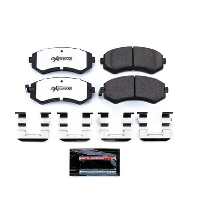 PowerStop Power Stop 89-96 Nissan 240SX Front Z26 Extreme Street Brake Pads w/Hardware
