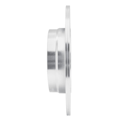 R1 Concepts R1 96-98 Mercedes-Benz SL320 Rear Left Drilled & Slotted Silver Brake Rotor