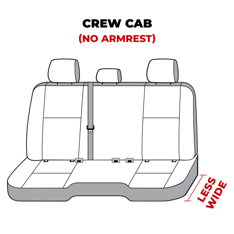 Covercraft 11-24 Dodge Ram Polycotton SeatSaver Custom Second Row Seat Covers - Tan