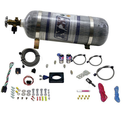 Nitrous Express 13-16 Dodge Dart 1.4L Turbo Nitrous Plate Kit (35-100HP) w/Composite Bottle