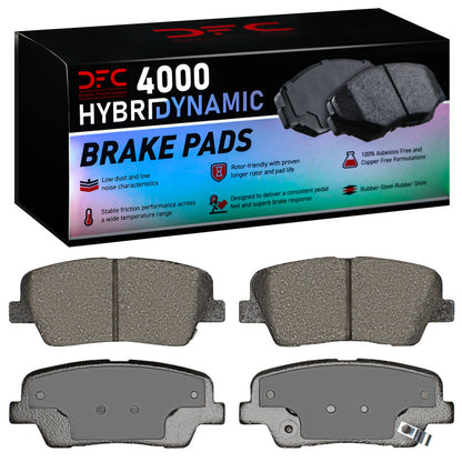 DFC 07-23 Kia Stinger Rear 4000 Hybridynamic Brake Pads