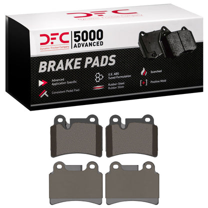 DFC 07-09 Volkswagen Touareg Rear 5000 Advanced Low Metallic Brake Pads
