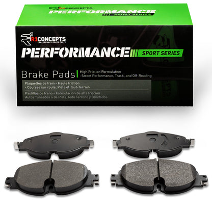 R1 Concepts R1 15-25 Volkswagen Passat Front Performance Sport Brake Pads