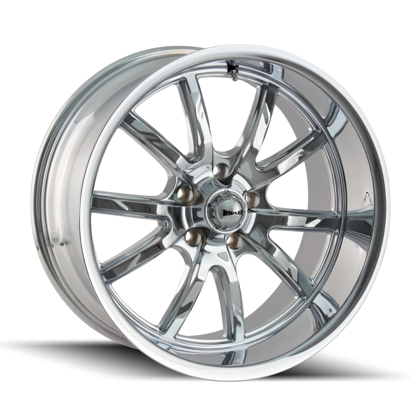 Ridler Wheels Ridler 650 17x8 / 5x114.3 BP / 0mm Offset / 83.82mm Hub Chrome Wheel