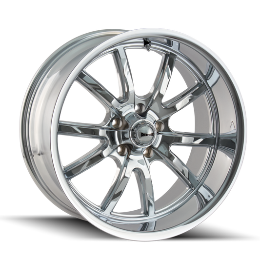 Ridler Wheels Ridler 650 20x8.5 / 5x120.65 BP / 0mm Offset / 83.82mm Hub Chrome Wheel