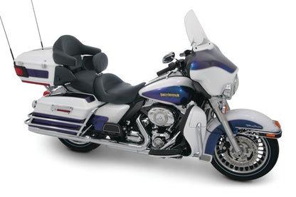 Mustang Motorcycle Mustang 08-21 Harley Electra Glide Std, Rd Glide ,Rd King, Str Glide Std Touring Solo Seat - Black