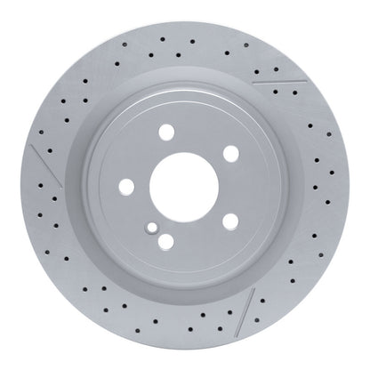 DFC 12-20 Mercedes-Benz GLA45 AMG Rear Drilled GeoSPEC Coated Rotor and Slotted