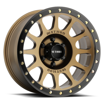 Method Wheels Method MR305 17x8.5 25mm Offset 6x120 83mm Centerbore Method Bronze - Matte Black