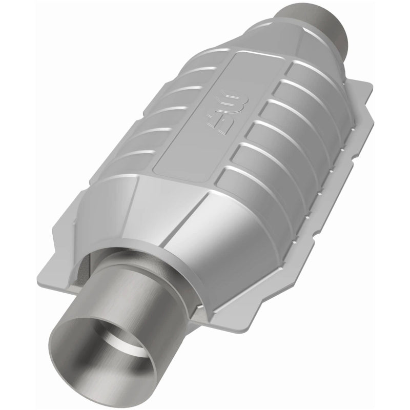 MagnaFlow Universal Catalytic Converter 2.25in Inlet/Outlet Center/Center Oval Rear (California)