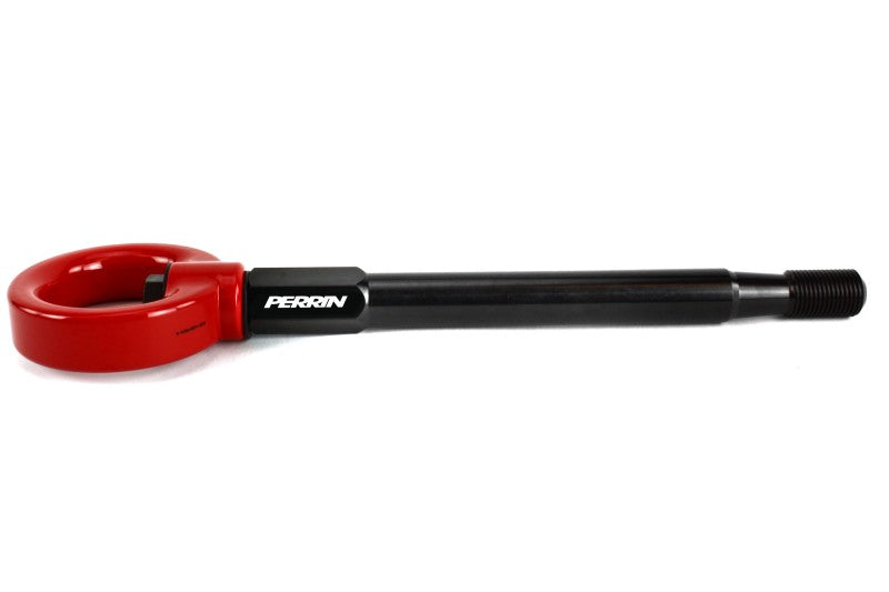 Perrin Performance PERRIN 08-14 Subaru WRX & STI / 08-11 Impreza / 05-09 Legacy Tow Hook Kit (Front) - Red