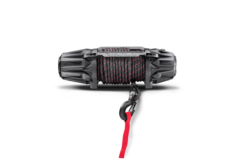 Go Rhino RealTruck Universal Traction Recovery 10K Winch - Black