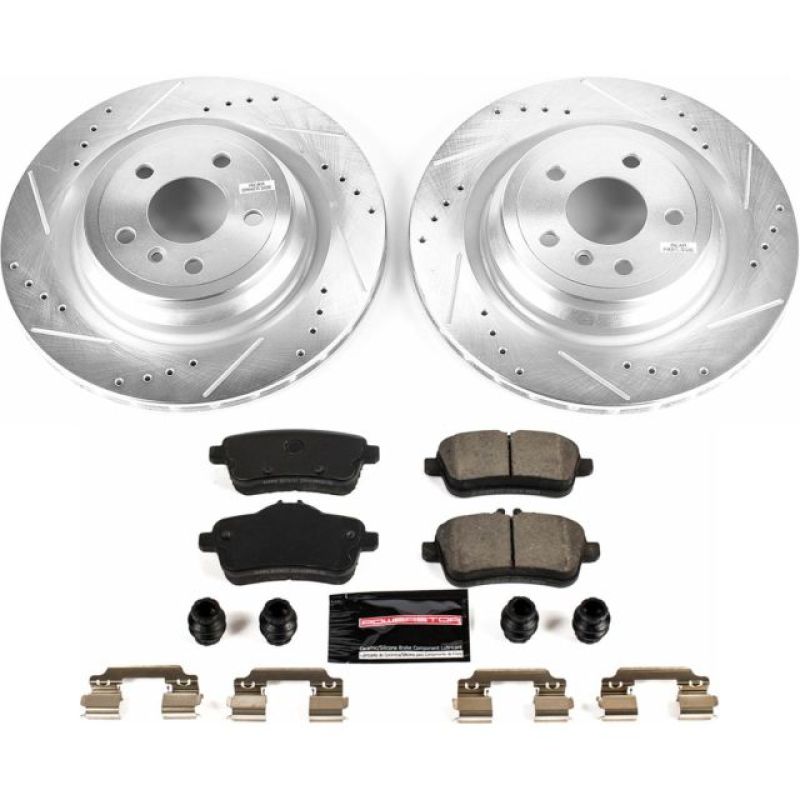 PowerStop Power Stop 2016 Mercedes-Benz GLE300d Rear Z23 Evolution Sport Brake Kit