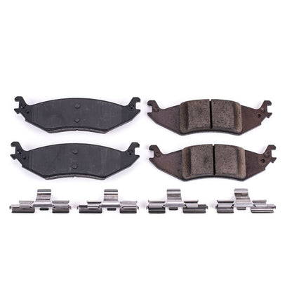 PowerStop Power Stop 04-07 Ford E-150 Rear Z17 Evolution Ceramic Brake Pads w/Hardware