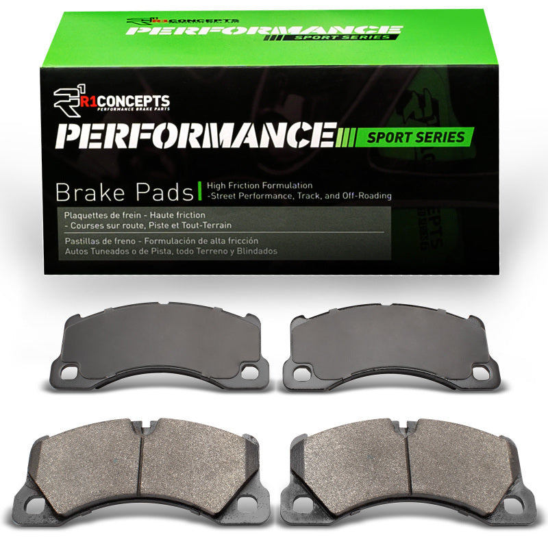 R1 Concepts R1 08-26 Volkswagen Touareg Front Performance Sport Brake Pads