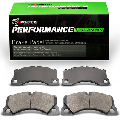 R1 Concepts R1 08-26 Volkswagen Touareg Front Performance Sport Brake Pads