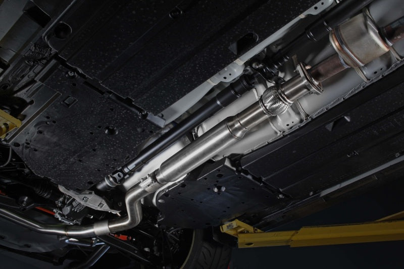Perrin Performance PERRIN 22-26 Subaru WRX Stainless Steel Midpipe w/Resonator 3in. (Fits OEM/Aftermarket Mufflers)