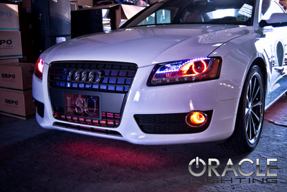 ORACLE Lighting Oracle 07-13 Audi A5 LED Headlight Halo Kit - Red