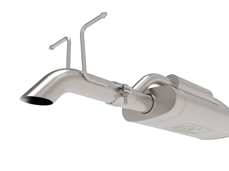 aFe 2024+ Ford Ranger L4-2.3L (t) Rock Basher 2.5in 409SS Cat-Back Exhaust