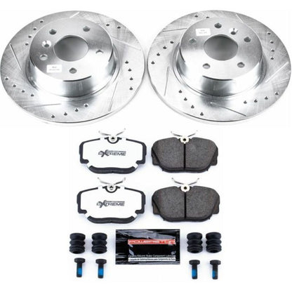 PowerStop Power Stop 99-04 Land Rover Discovery Rear Z26 Street Warrior Brake Kit