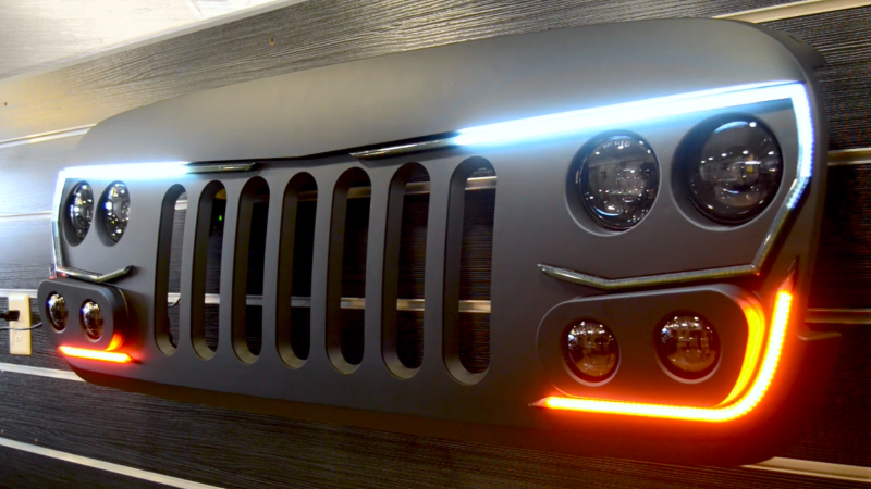 ORACLE Lighting Oracle VECTOR Jeep Wrangler JK Grille Display
