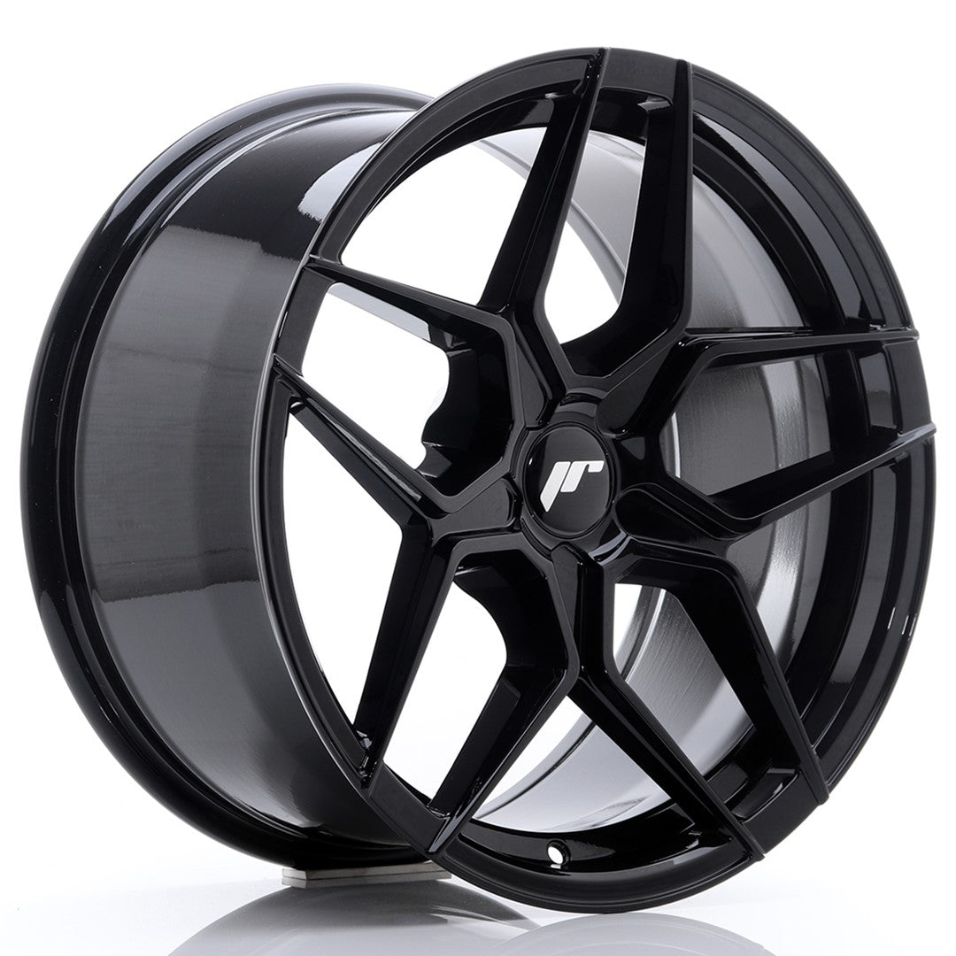 JR Wheels JR3418905X2074GB - JR34 18x9 ET20-42 5H BLANK Gloss Black