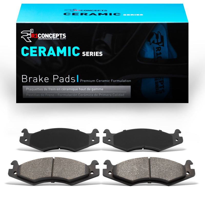 R1 Concepts R1 92-06 Hummer H1 Rear Ceramic Brake Pads