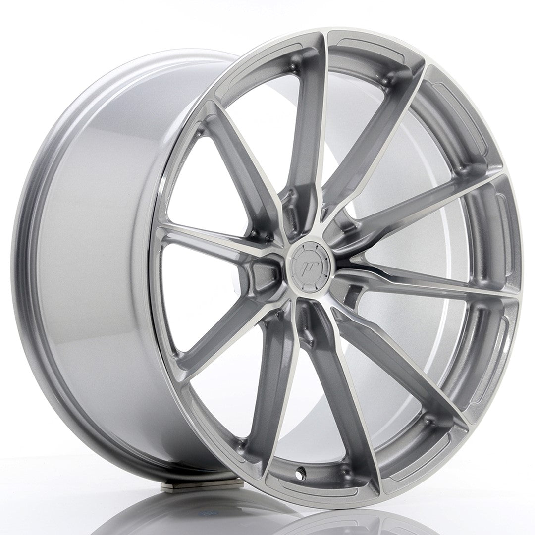 JR Wheels JR37201055X2072SM - JR37 20x10,5 ET20-40 5H BLANK Silver Machined Face