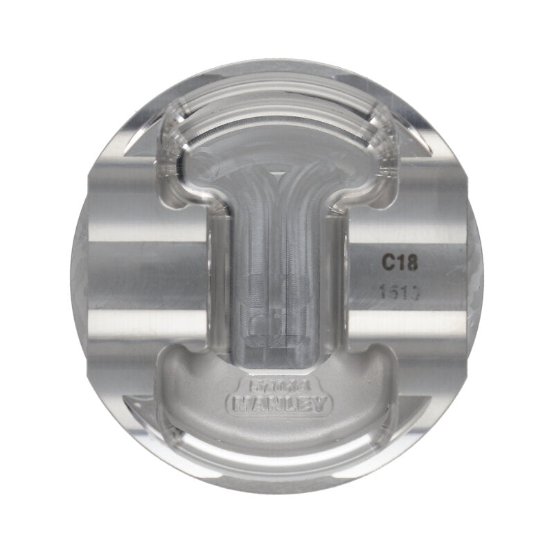 Manley Performance Manley 04+ Subaru WRX STi (EJ257) 75mm DE-STROKED 99.75mm +.25mm Bore 9.8:1 Dish Piston Set w/ Rings