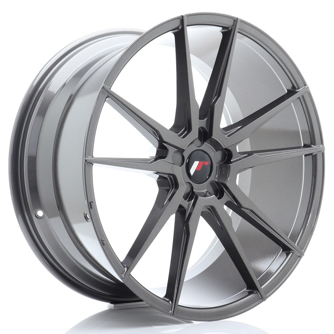 JR Wheels JR2122055X1574HG - JR21 22x10,5 ET15-52 5H BLANK Hyper Gray