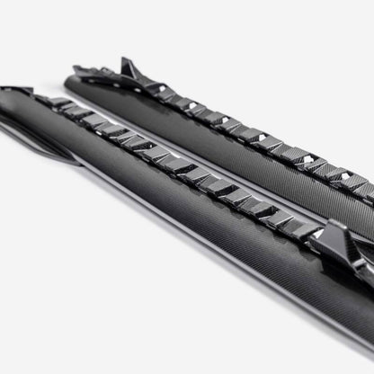 Anderson Composites 2024 Ford Mustang Type-GT5 Carbon Fiber Side Rocker Panel Splitter