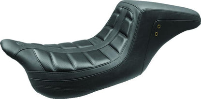 Mustang Motorcycle Mustang 08-21 Harley Electra Glide,Rd Glide,Rd King, Str Glide Squareback 1PC Seat - Black