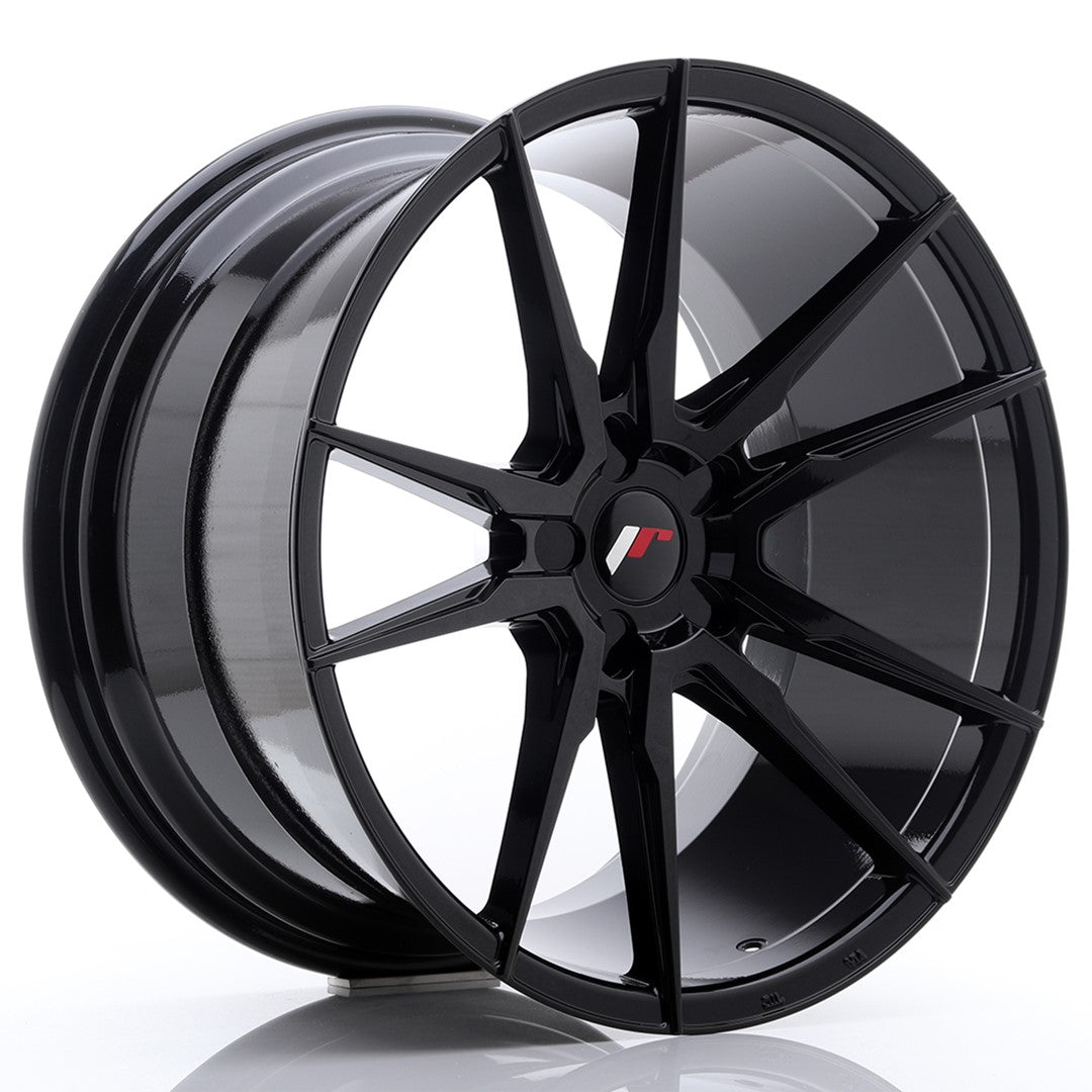 JR Wheels JR2120115X3074GB - JR21 20x11 ET30-50 5H BLANK Gloss Black