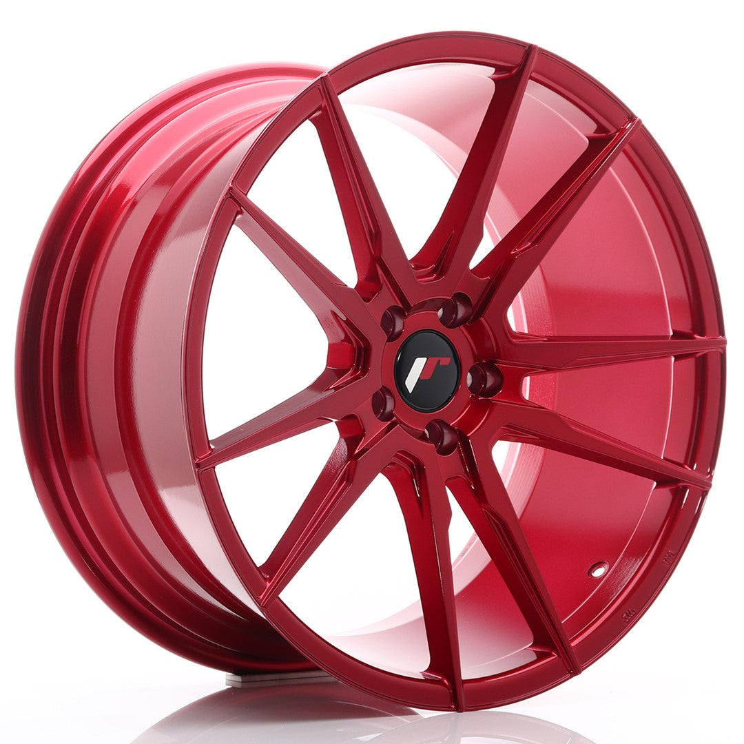 JR Wheels JR2120105L4066RP2 - JR21 20x10 ET40 5x112 Platinum Red