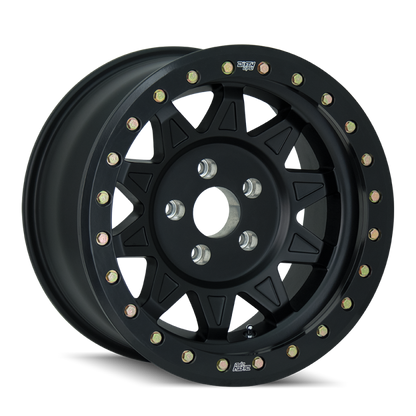 Dirty Life 9302 Roadkill 17x9/5x127 BP/-38mm Offset/71.5mm Hub Matte Black Wheel - Beadlock