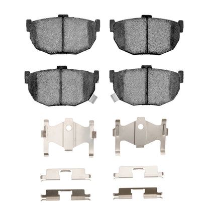 R1 Concepts R1 84-84 Nissan Maxima Rear Optimum OE Pads & Hardware Kit