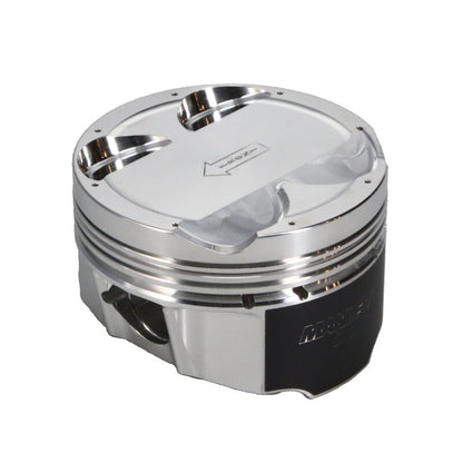 Manley Performance Manley Toyota 2JZGTE 94mm Stroke 87.00mm Bore -6cc Dish 10:1 CR Turbo Tuff Piston Set w/ Rings
