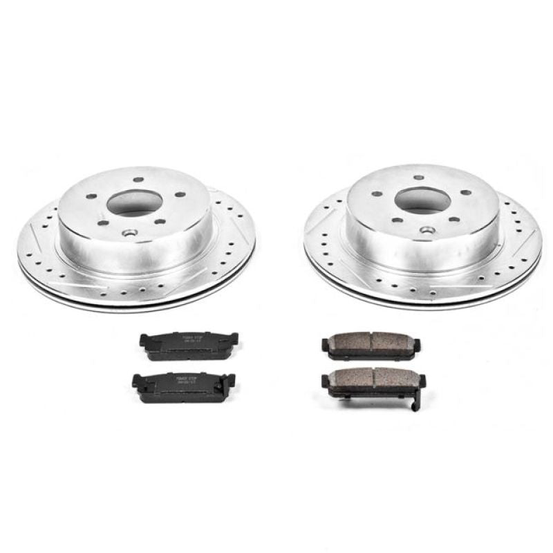 PowerStop Power Stop 93-97 Infiniti J30 Rear Z23 Evolution Sport Brake Kit