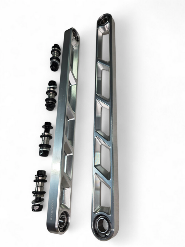 Elektric Off Road Elektric Offroad 2024+ Can Am Maverick R Rear Sway Bar Links Anodized Clear