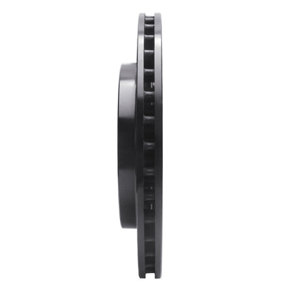 R1 Concepts R1 05-11 Cadillac CTS Rear Right Drilled & Slotted Black Brake Rotor