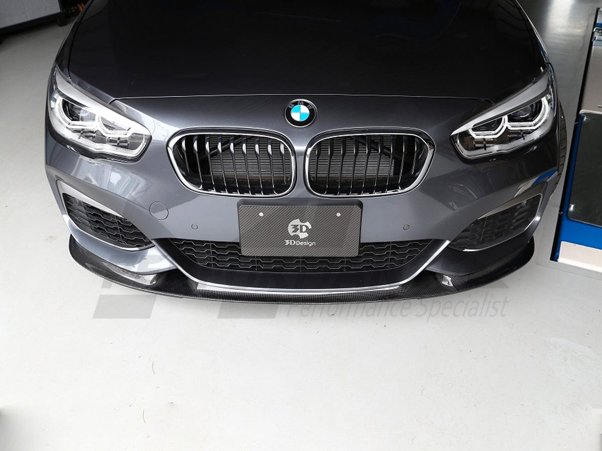 3D Design BMW 1 Series F20 LCI M140i Front Carbon Splitter