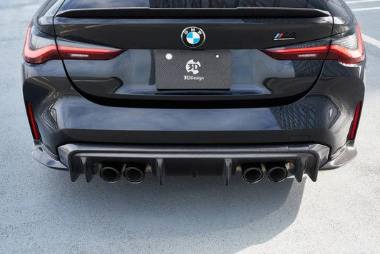 3D Design BMW G82 Carbon Fibre Rear Diffuser (M4 & M4 Competition)