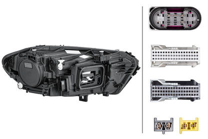 Hella 19-20 Mercedes-Benz A220 Headlamp Lh Led