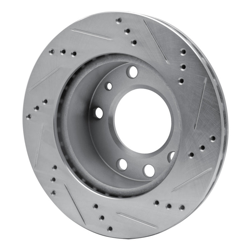 R1 Concepts R1 02-06 Dodge Sprinter 2500 Front Left Drilled & Slotted Silver Brake Rotor