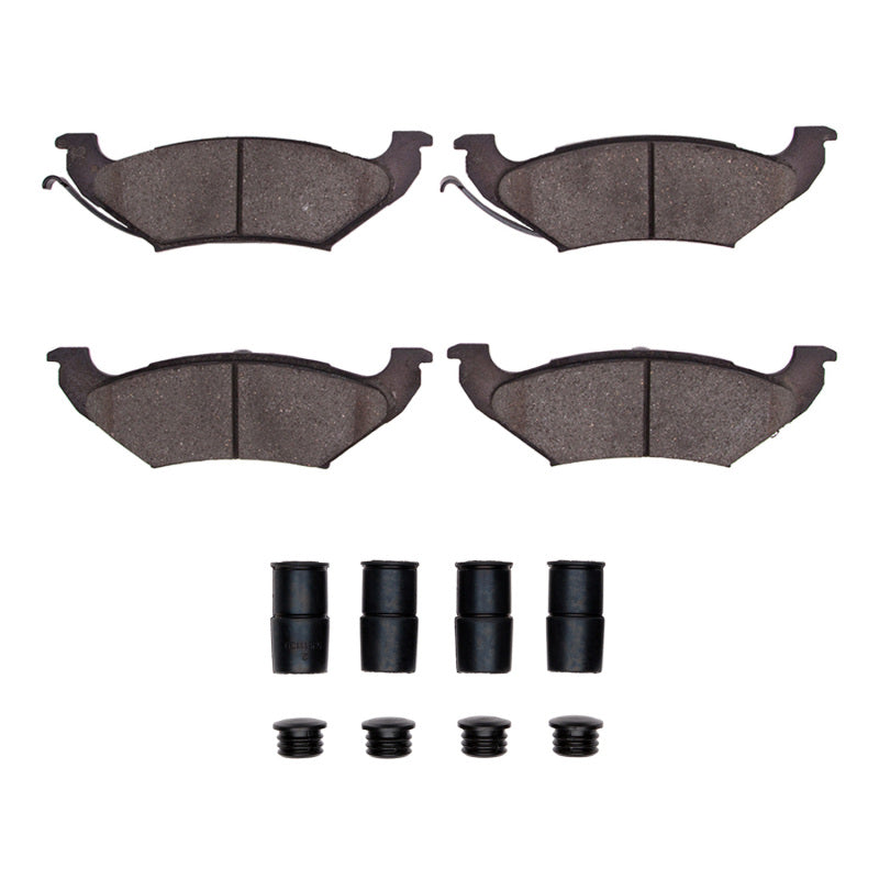 R1 Concepts R1 91-95 Ford Crown Victoria Rear Ceramic Pads & Hardware Kit