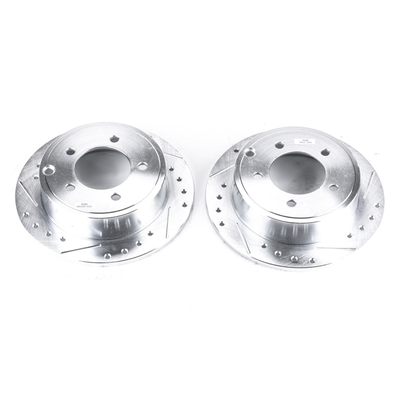 PowerStop Power Stop 11-14 Chrysler 200 Rear Evolution Drilled & Slotted Rotors - Pair