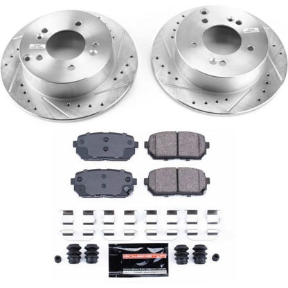 PowerStop Power Stop 07-10 Kia Rondo Rear Z23 Evolution Sport Brake Kit