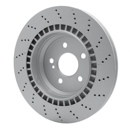 DFC 10-14 Mercedes-Benz CL550 Rear Drilled GeoSPEC Coated Rotor