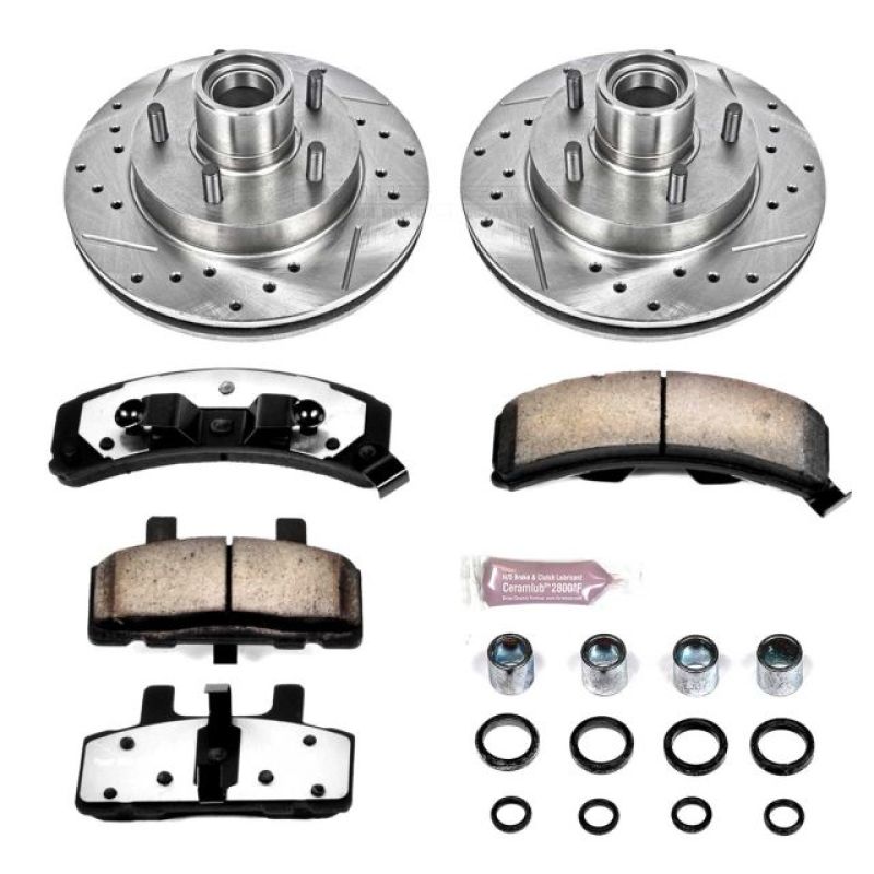 PowerStop Power Stop 95-97 Chevrolet Blazer Front Z36 Truck & Tow Brake Kit